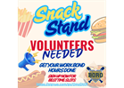 Snack Stand Volunteer Sign Up