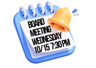 Monthly Board Meeting